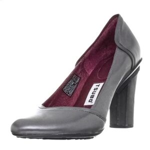 New Women's V-Cut Iflex Wexler Stiletto Pump In Slate Gray By Tsubo